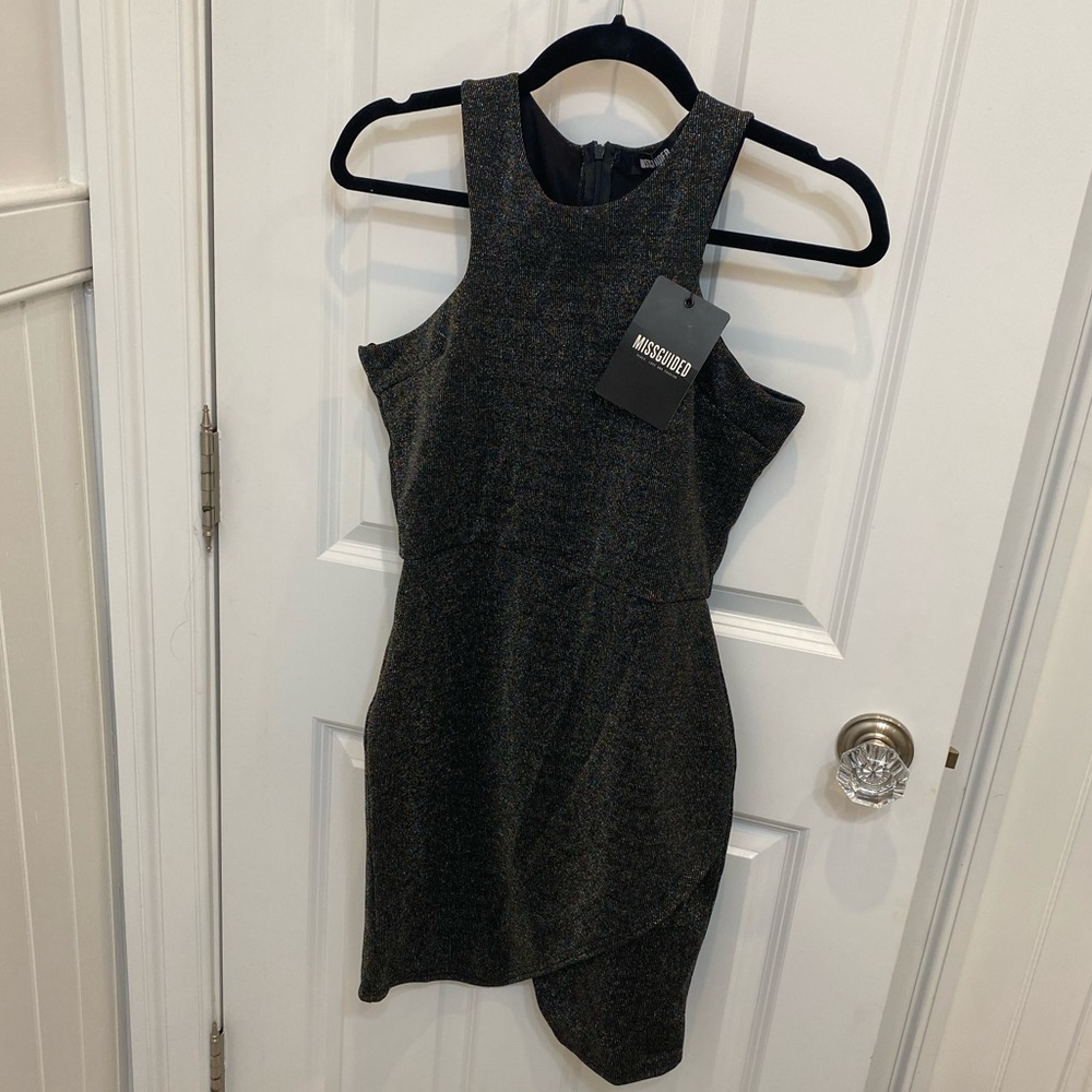 Mini misguided dress never been worn. With tags